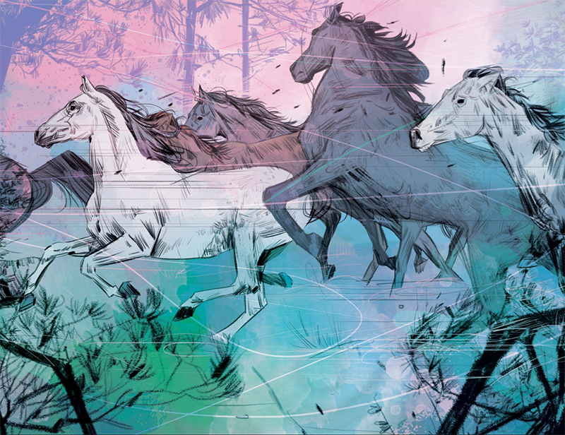 Zero #18 art by Tula Lotay and Bellaire